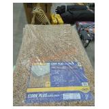 1 pack of 5 natural cork underlayment