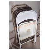 7 Metal Folding Chairs