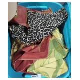 Tote Lot of Fabric Scraps