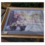 Raggedy Ann and Andy Framed Art Print