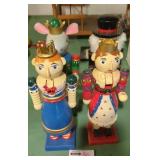 Handpainted Wooden Nutcrackers