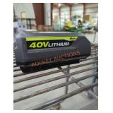 Ryobi 40v 4 ah battery