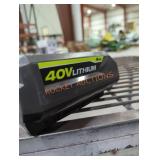 Ryobi 40v 4 ah battery