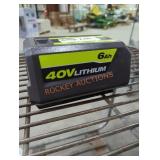 Ryobi 40v 6 ah battery