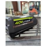 Ryobi 40v 4 ah battery