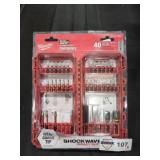 Milwaukee Impact Driver 40pc Bit Set