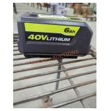 Ryobi 40v 6 ah battery