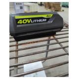 Ryobi 40v 4 ah battery