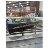 Ryobi 40v 2 ah battery