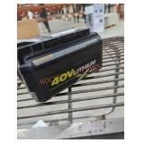 Ryobi 40v 6 ah battery