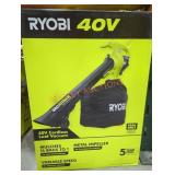 Ryobi 40v Leaf Vacuum TOOL ONLY