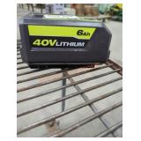 Ryobi 40v 6 ah battery