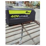 Ryobi 40v 6 ah battery