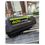 Ryobi 40v 4 ah battery