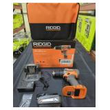 Ridgid 18V 1/2" Drill/Driver Kit