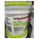 Sheetrock ultra light weight joint compound