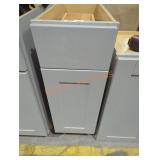 12" x 25" x 35" gray cabinet base