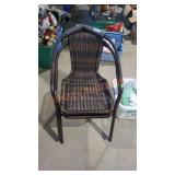 Pair of outdoor patio chairs