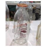 United Dairies Sunbury, PA Vintage Milk Bottle