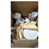 Miscellaneous household box lot