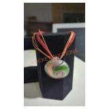 Glass Pendant Necklace