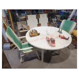 Outdoor Plastic Table and Chairs Set