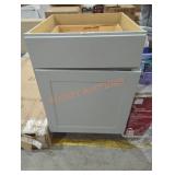 Gray Base Cabinet 24" x 34.5" x 25"