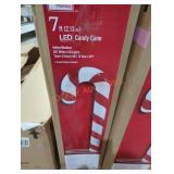 7 ft led candy cane