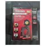 Huskey rechargeable clamp work light