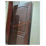 Dark Wood Exterior Door 36"x 80"