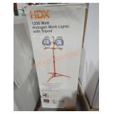 HDX 1200 Watt Halogen Work Lights w/ Tripod