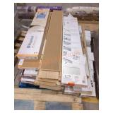 Skid Lot of Mixed Vinyl Plank Flooring