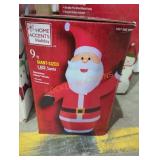 9 ft giant sized led Santa inflatable