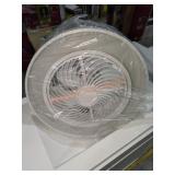 TOZING 20 in. LED Indoor White Dimmable Matte