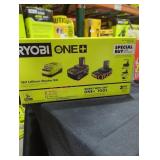 Ryobi 18v lithium starter kit