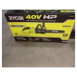 Ryobi 40v 14" Chainsaw, Tool Only