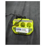 Ryobi 3Ah lithium battery charger