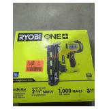 Ryobi 18v straight finish nailer