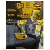 DeWalt 20v 1/4" impact driver kit