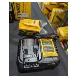 DeWalt 20v 5 ah battery and charger