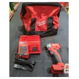 Milwaukee 1/4" Impact Driver Kit (Battery Not