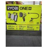 Ryobi 18V 3-Tool Light Combo