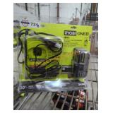 Ryobi 18v 4 ah battery and charger