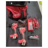 Milwaukee M18 2-TOOL Combo Kit Hammer Drill