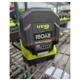 Ryobi 40v 6 ah battery and charger