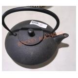 Cast iron tea kettle