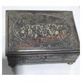 Vintage Metal Trinket Box