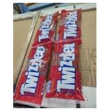 4 packs of strawberry twizzlers exp 1/25