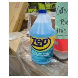 1 bottle of zep spray mop refill and floor cleaner