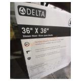 Delta 36" x 36" Shower Base